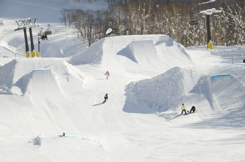 Terrain Park at Niseko Hanazono resort