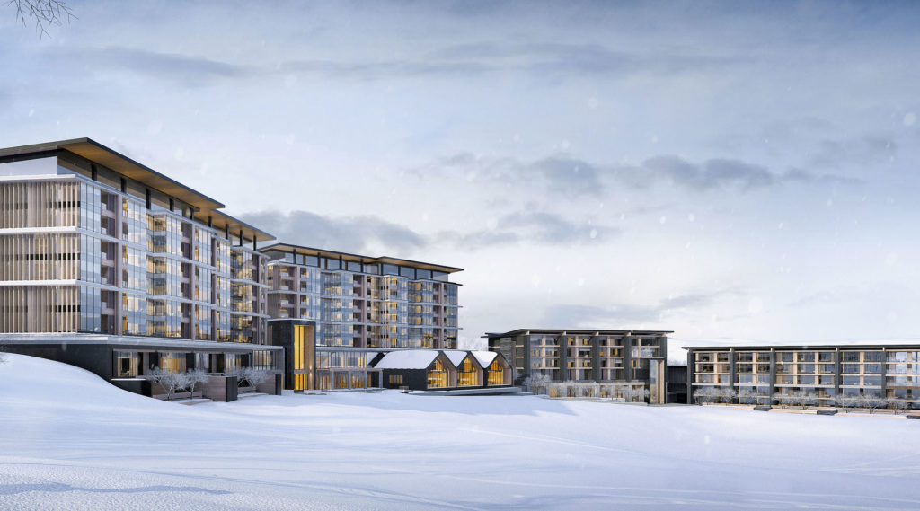 Luxury accommodation Park Hyatt Niseko Hanazono situated in Hanazono resort