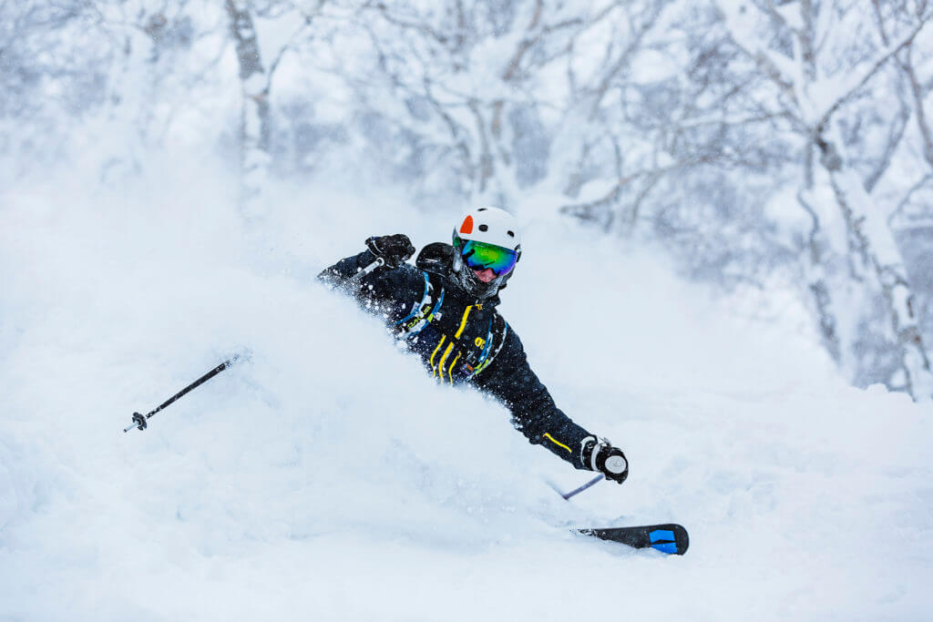 Experience the best powder when you are with a powder guide
