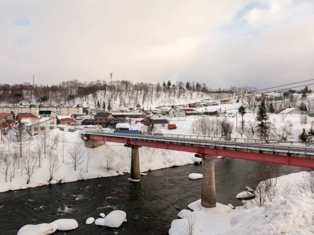 Railway bridge in Niseko