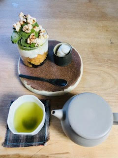 Yakushima Shincha and Matcha Parfait